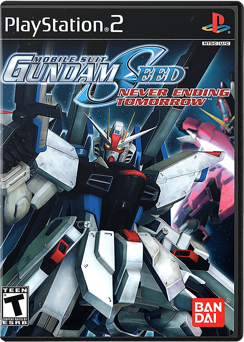 Mobile Suit Gundam Seed: Never Ending Tomorrow box art for Playstation 2